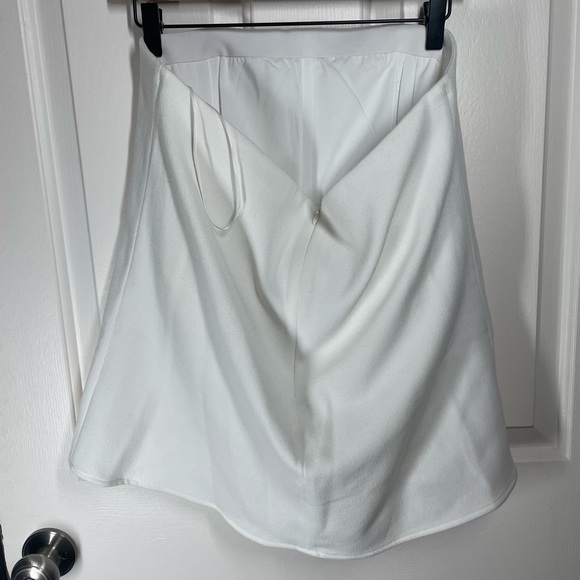 Tuckernuck Ivory Strapless White Marin Blouse Sz M - Picture 8 of 9